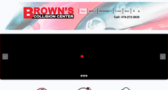 Desktop Screenshot of brownscollisioncenter.com